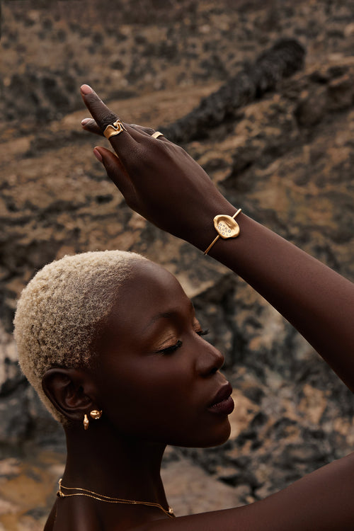 Volcanic Dents Inferno Cuff