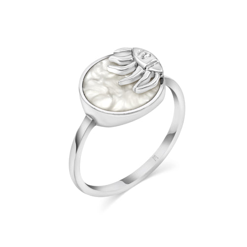 Sunbeam Pearl Ring