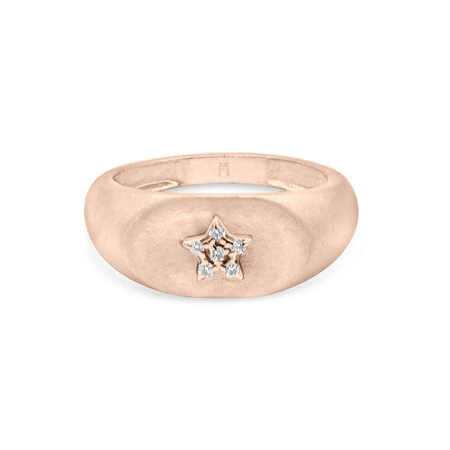 Star Signet Ring