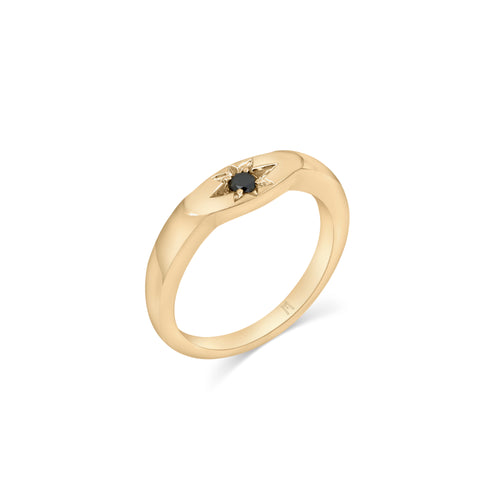Meteorite Star Ring