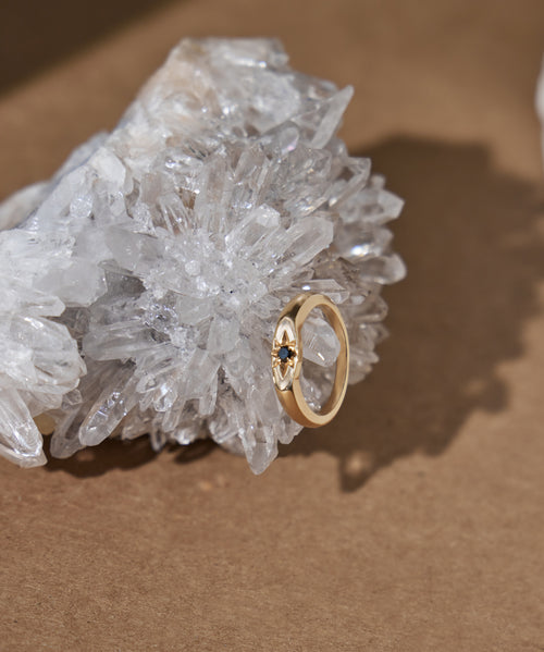 Meteorite Star Ring