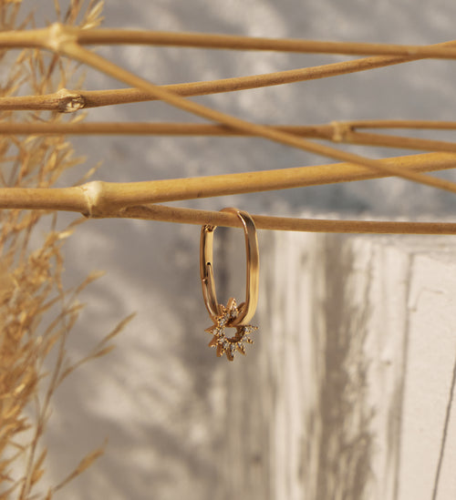 Sun Drop Earring - Single Piece