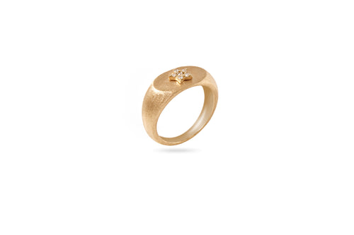 Star Signet Ring