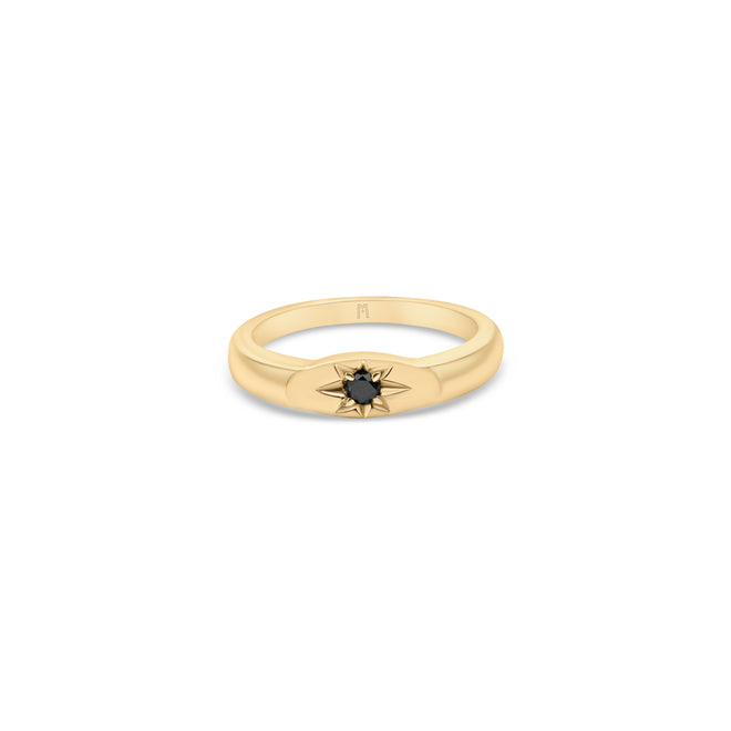 Meteorite Star Ring